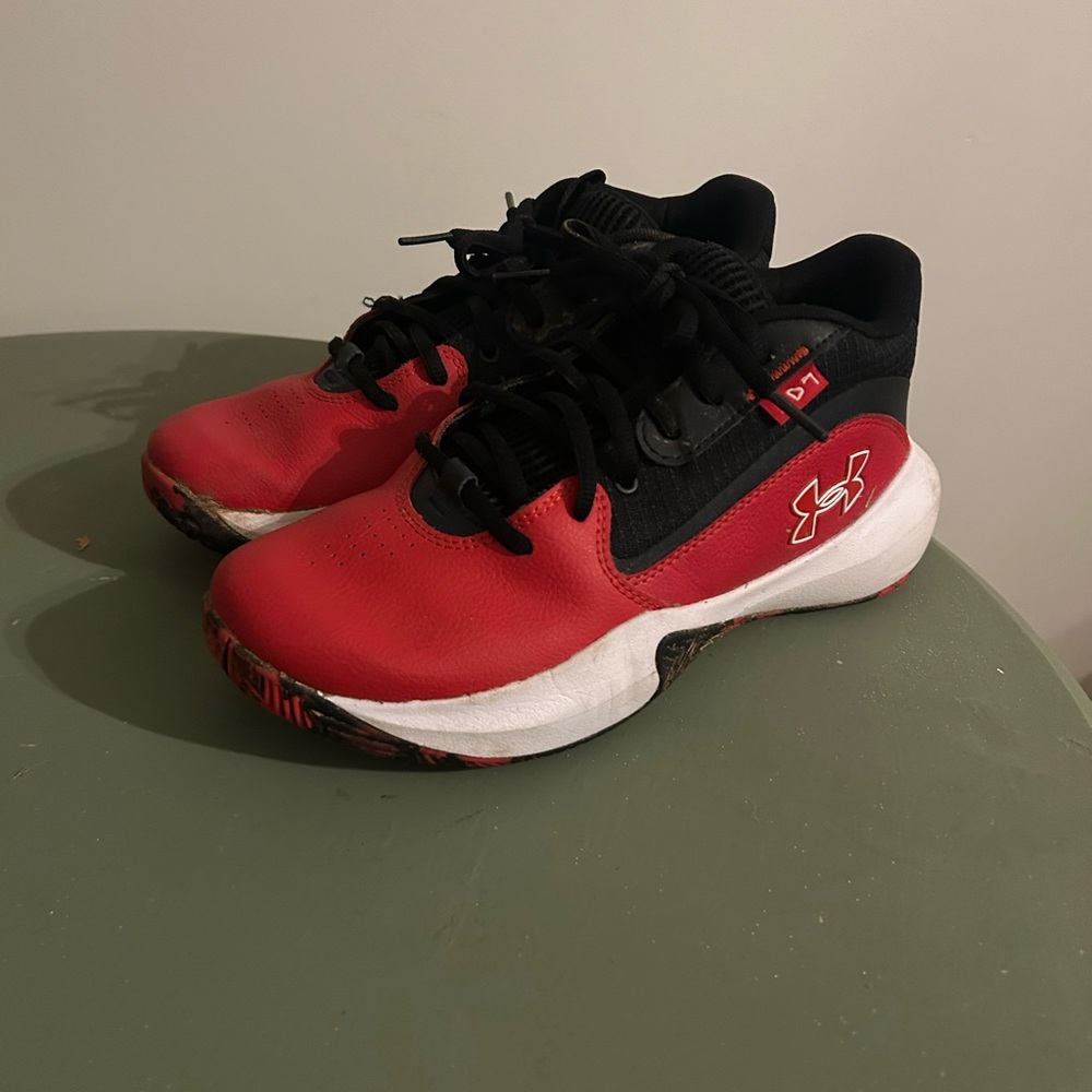 Under Armour Kids Shoes - Red and Black